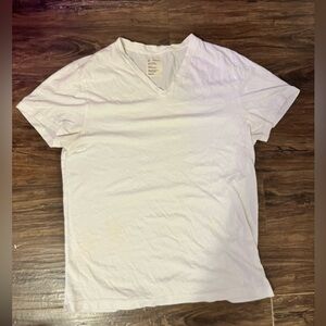 For days white V neck Tee ! Recycled